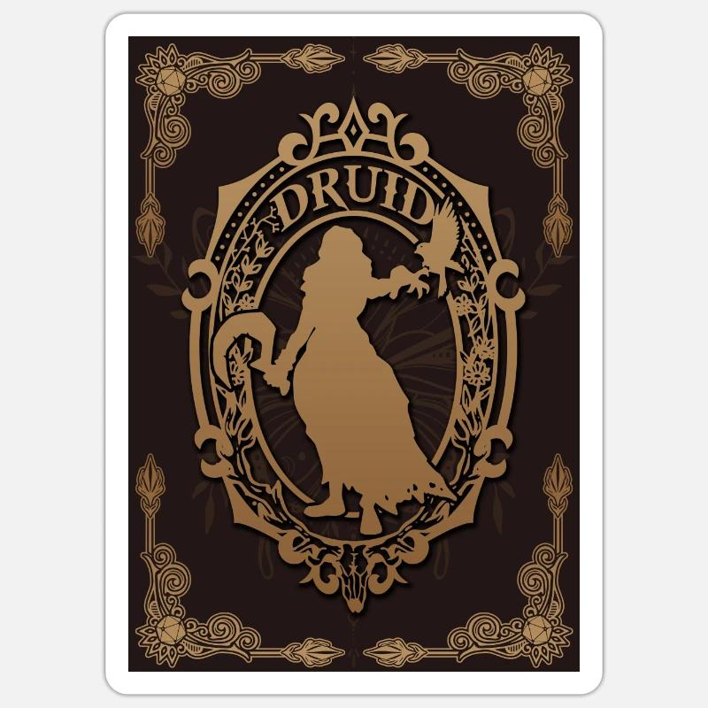DRUIDE Sticker Größe S (10 x 10 cm)