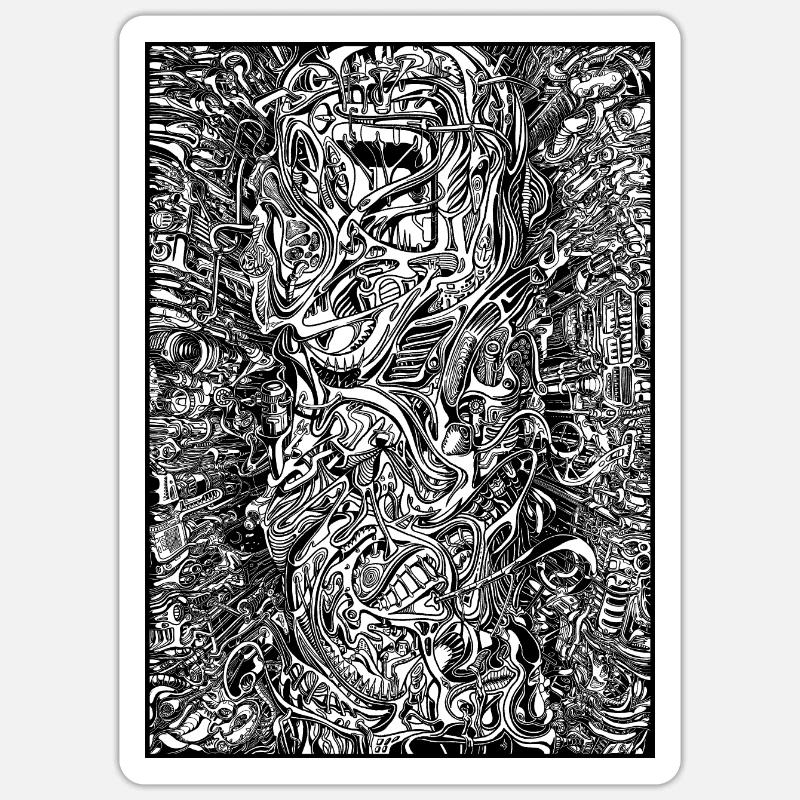 Sticker taille S (10 x 10 cm) - 