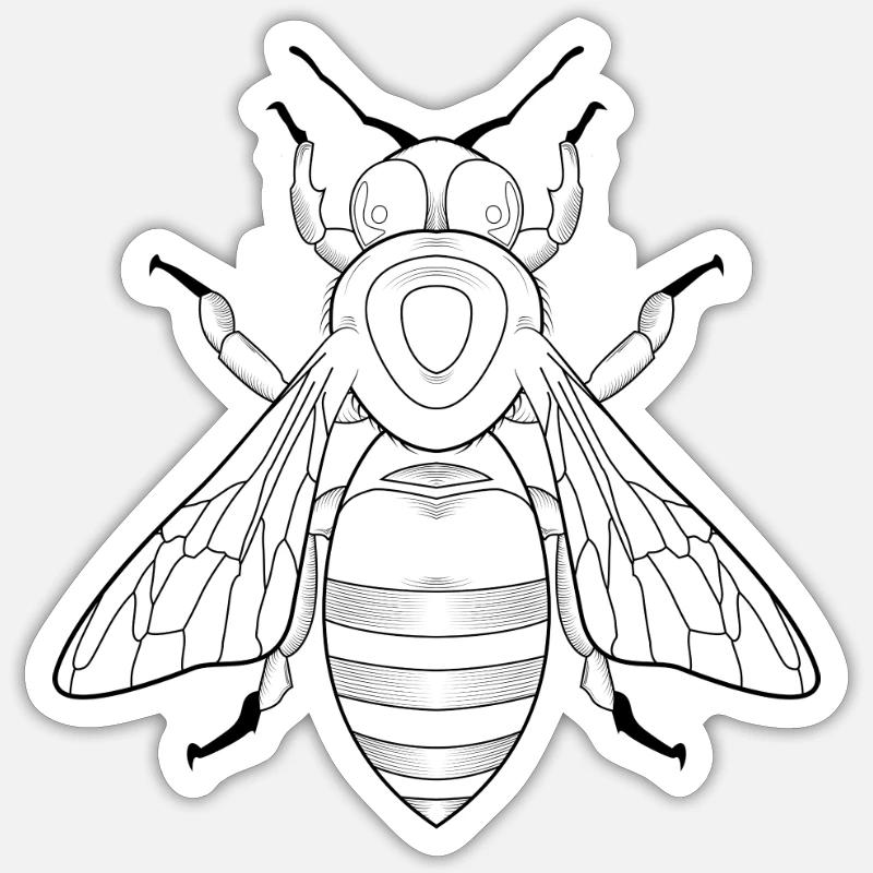 Sticker taille S (10 x 10 cm) - 
