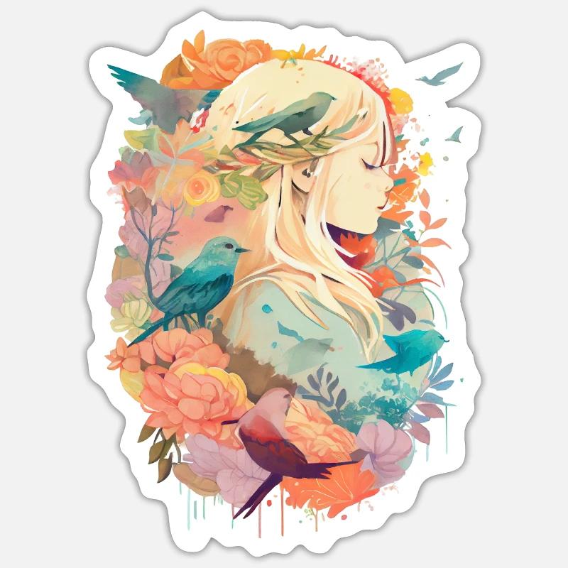 Sticker Größe S (10 x 10 cm) - 