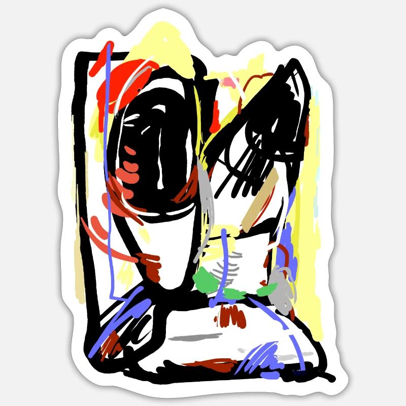 Sticker size S (10 x 10 cm) - 