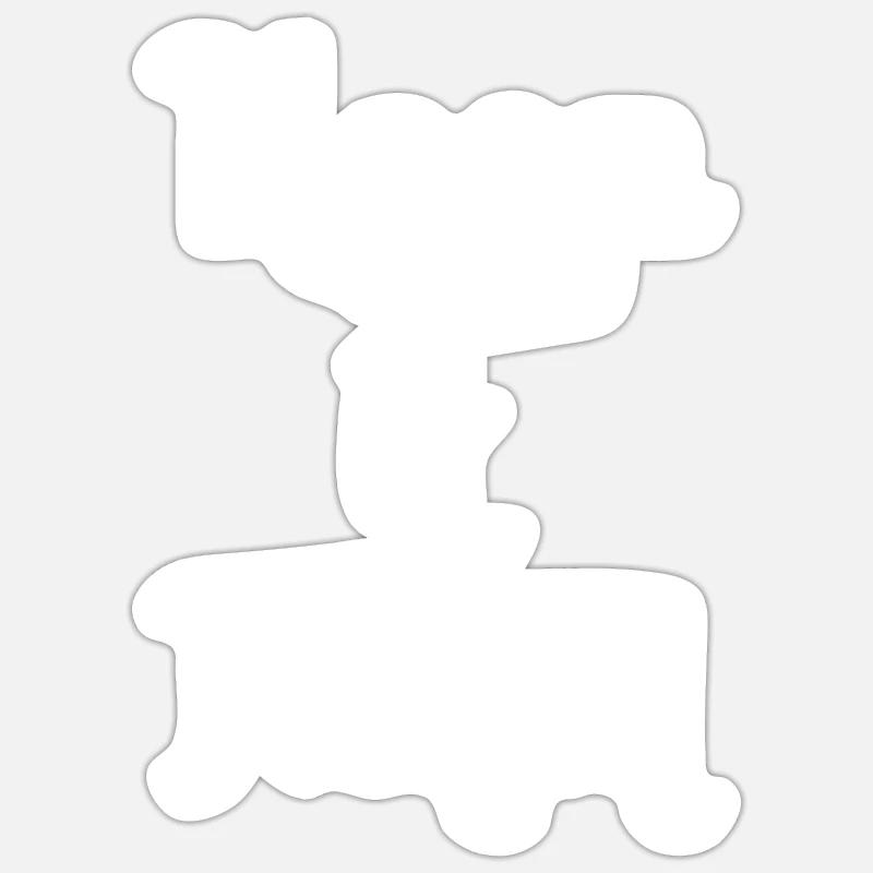 Sticker taille S (10 x 10 cm) - 