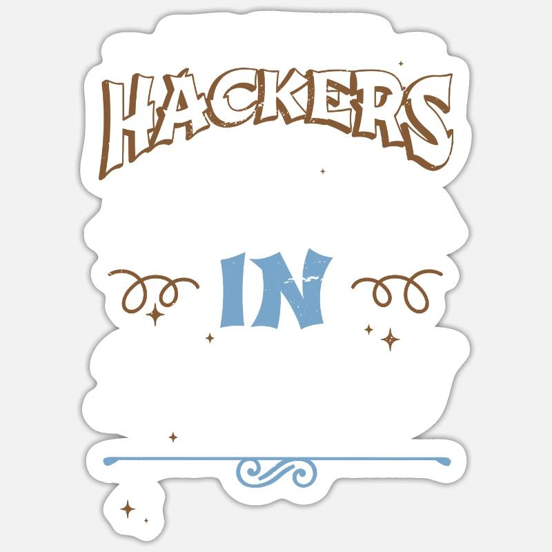 hacker fans computer funny equestrian hacking code Sticker Größe S (10 x 10 cm)