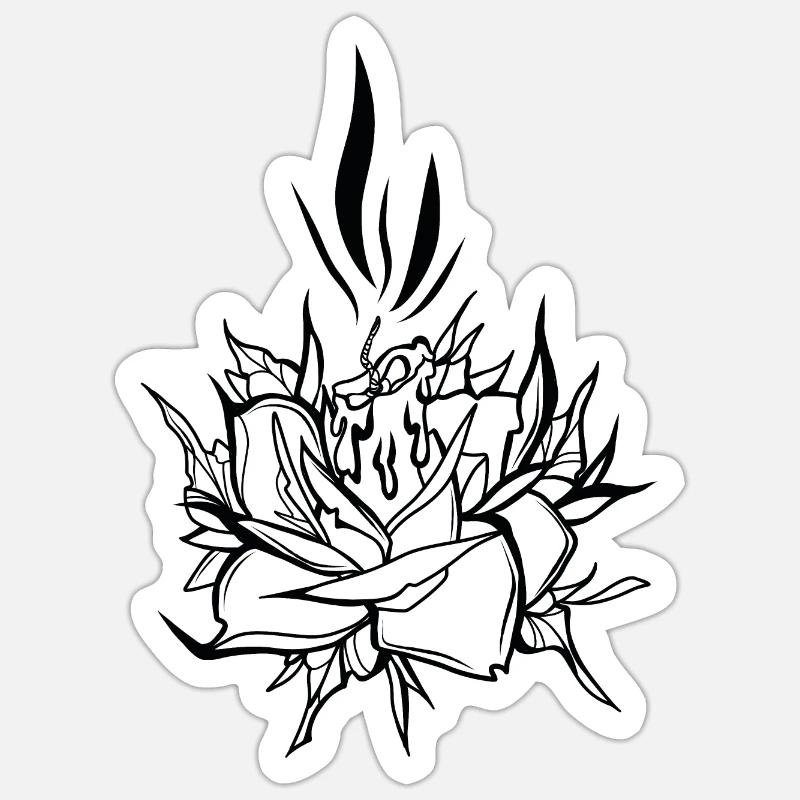 Sticker taille S (10 x 10 cm) - 