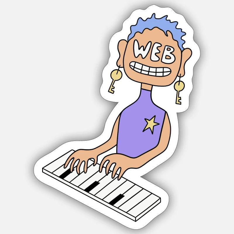 Sticker Größe S (10 x 10 cm) - 