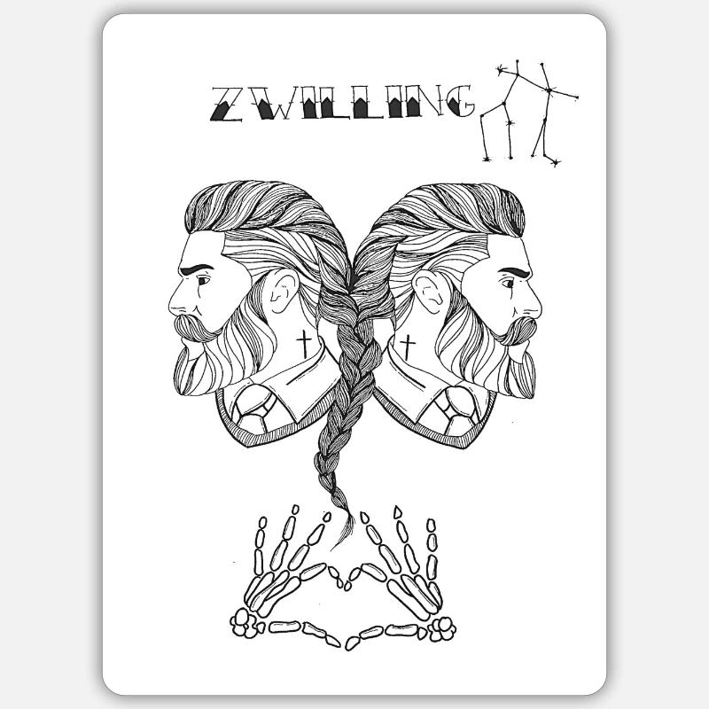 Sticker Größe S (10 x 10 cm) - 