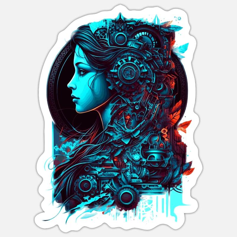 Sticker taille S (10 x 10 cm) - 