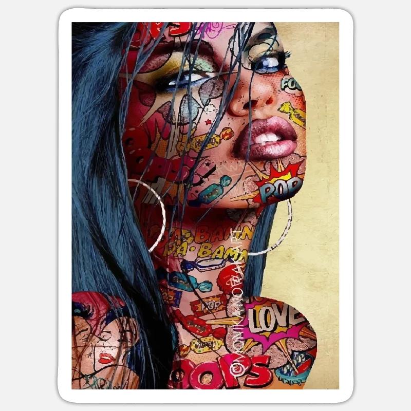 Sticker taille S (10 x 10 cm) - 