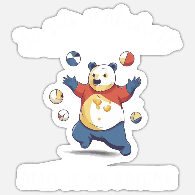 Sticker taille S (10 x 10 cm) - 