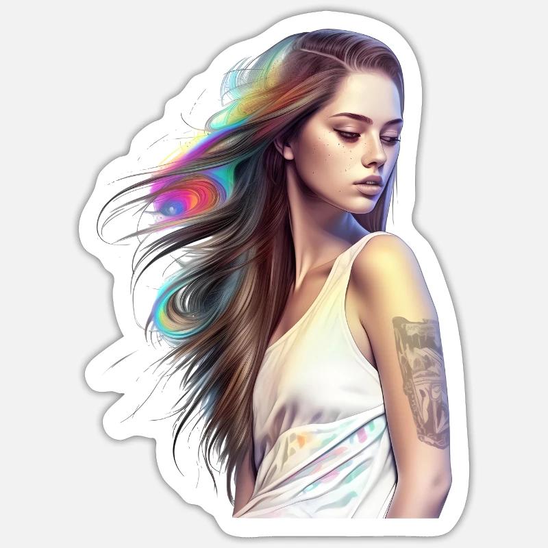 Sticker taille S (10 x 10 cm) - 