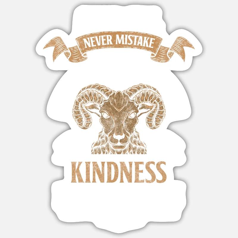 Aries Star Element - Sticker size S (10 x 10 cm) - white matte
