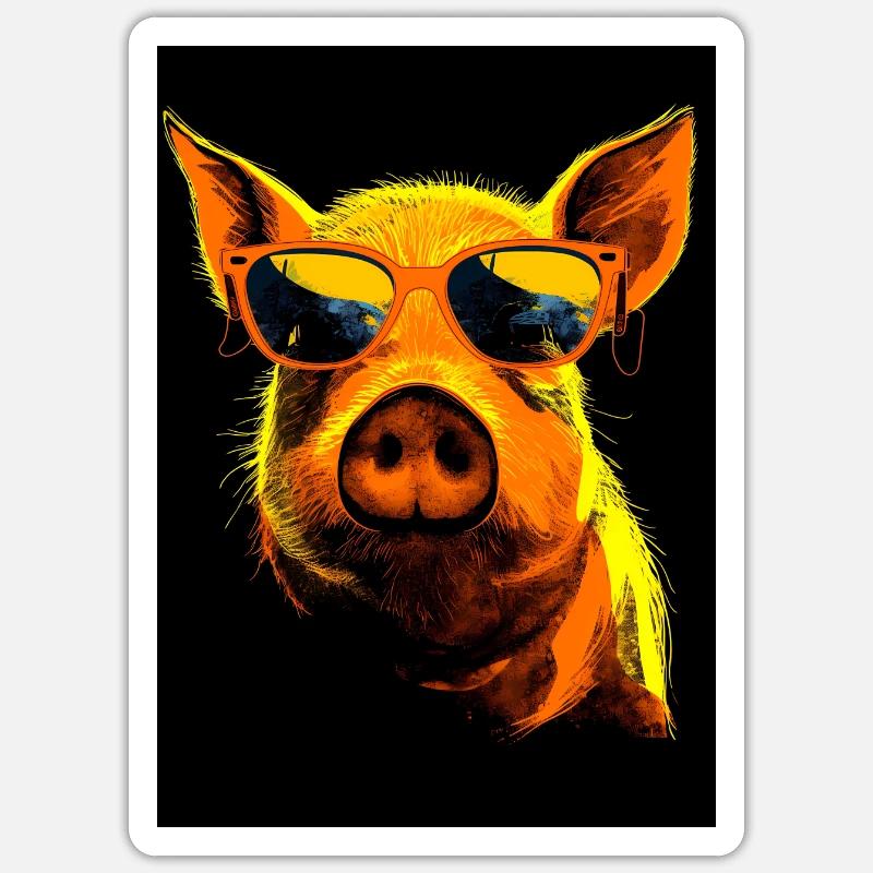 Sticker Größe S (10 x 10 cm) - 