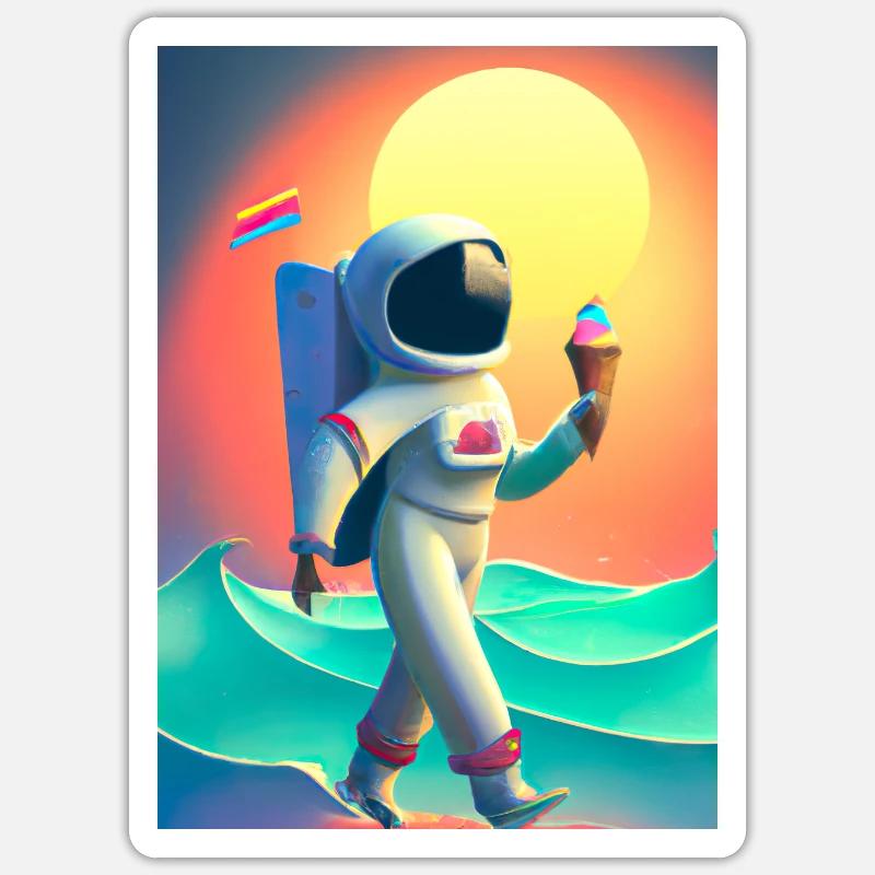 Sticker Größe S (10 x 10 cm) - 