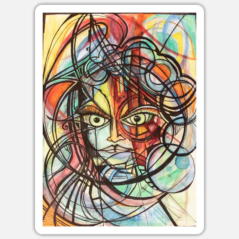 Sticker Größe S (10 x 10 cm) - 