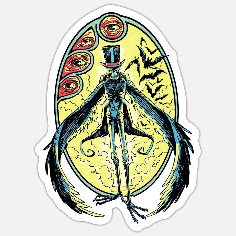 M. SMART DARKNESS Sticker taille S (10 x 10 cm)