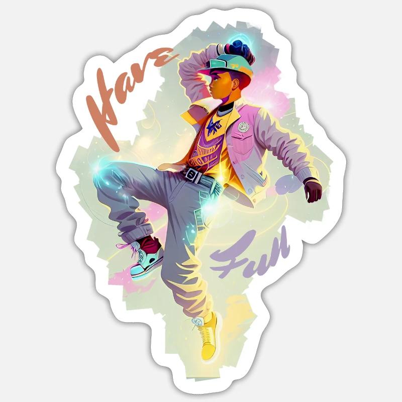 Sticker taille S (10 x 10 cm) - 