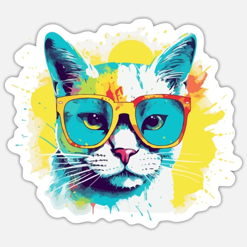 Sticker taille S (10 x 10 cm) - 