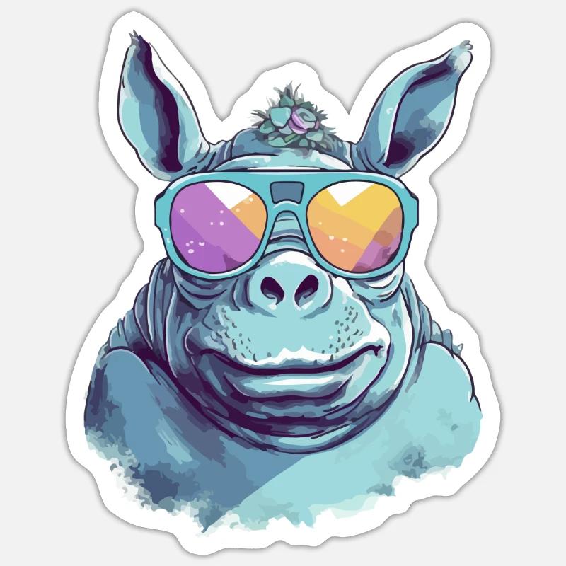 Sticker Größe S (10 x 10 cm) - 