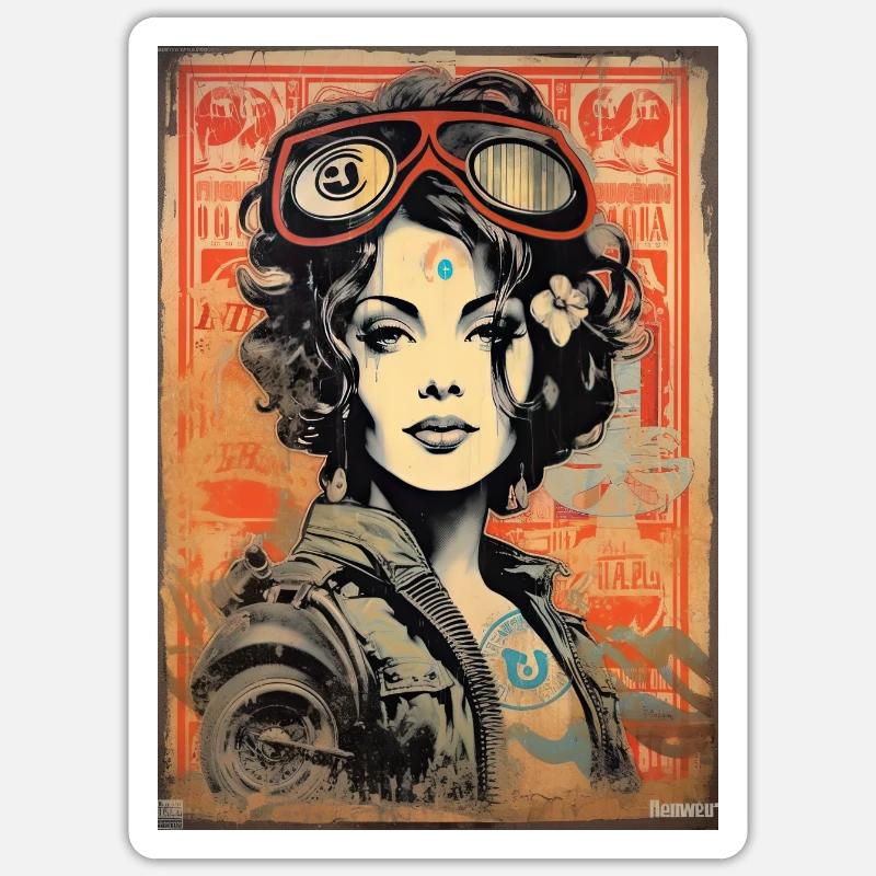 Sticker taille S (10 x 10 cm) - 