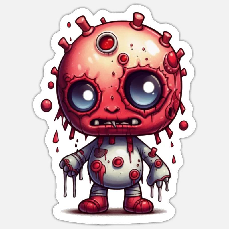 Sticker størrelse S (10 x 10 cm) - 