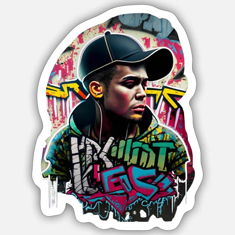 Sticker taille S (10 x 10 cm) - 