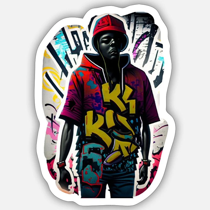 Sticker taille S (10 x 10 cm) - 