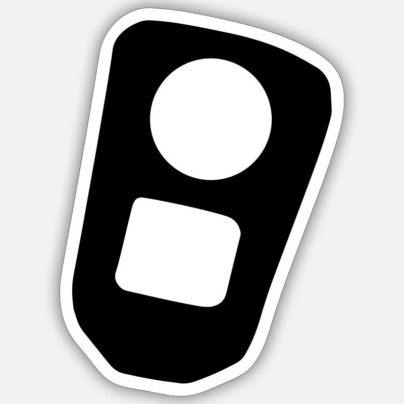 Sticker Größe S (10 x 10 cm) - 