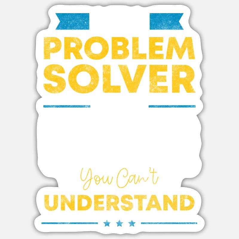 Problems Solution Positive Sticker size S (10 x 10 cm)