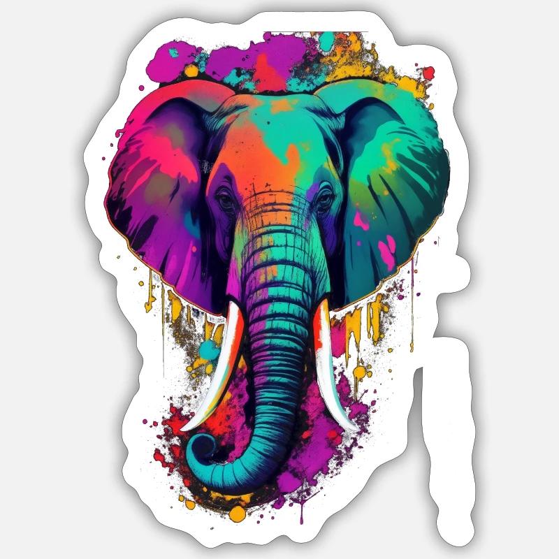Sticker Größe S (10 x 10 cm) - 