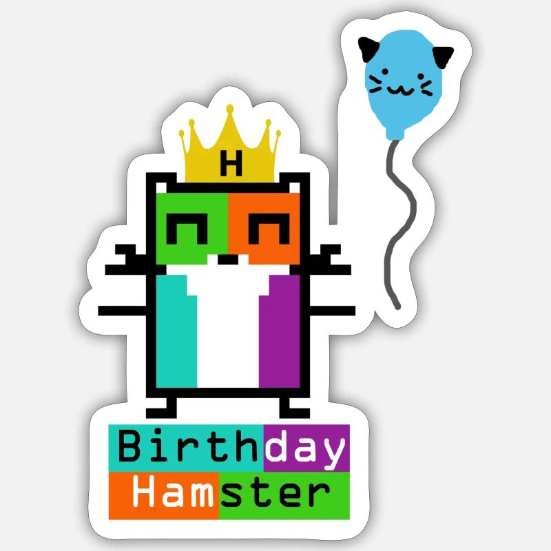 Sticker taille S (10 x 10 cm) - 