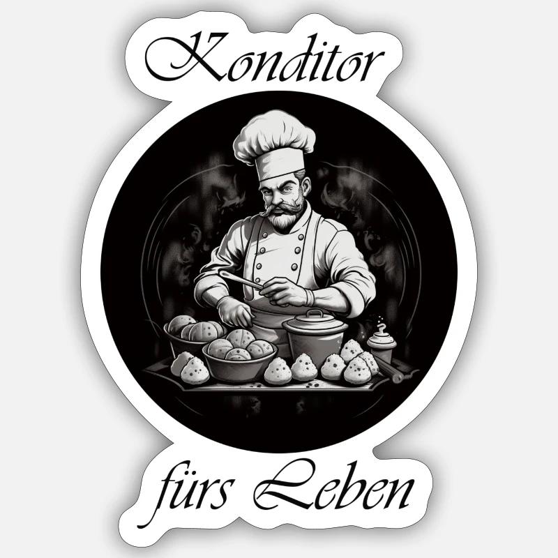 Sticker Größe S (10 x 10 cm) - 