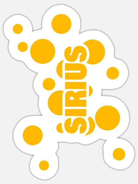  - Sticker taille S (10 x 10 cm) - blanc mat