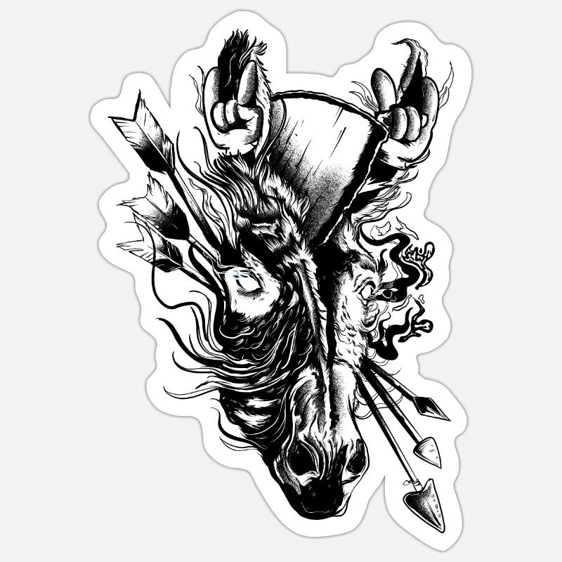 Sticker taille S (10 x 10 cm) - 