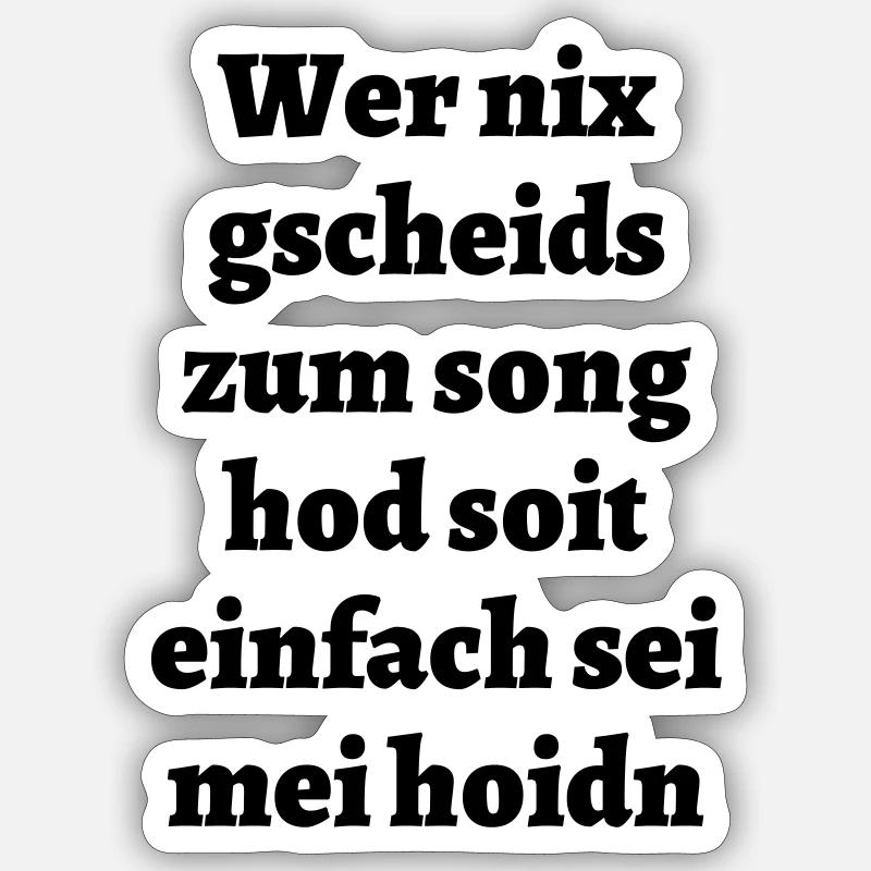 Sticker taille S (10 x 10 cm) - 