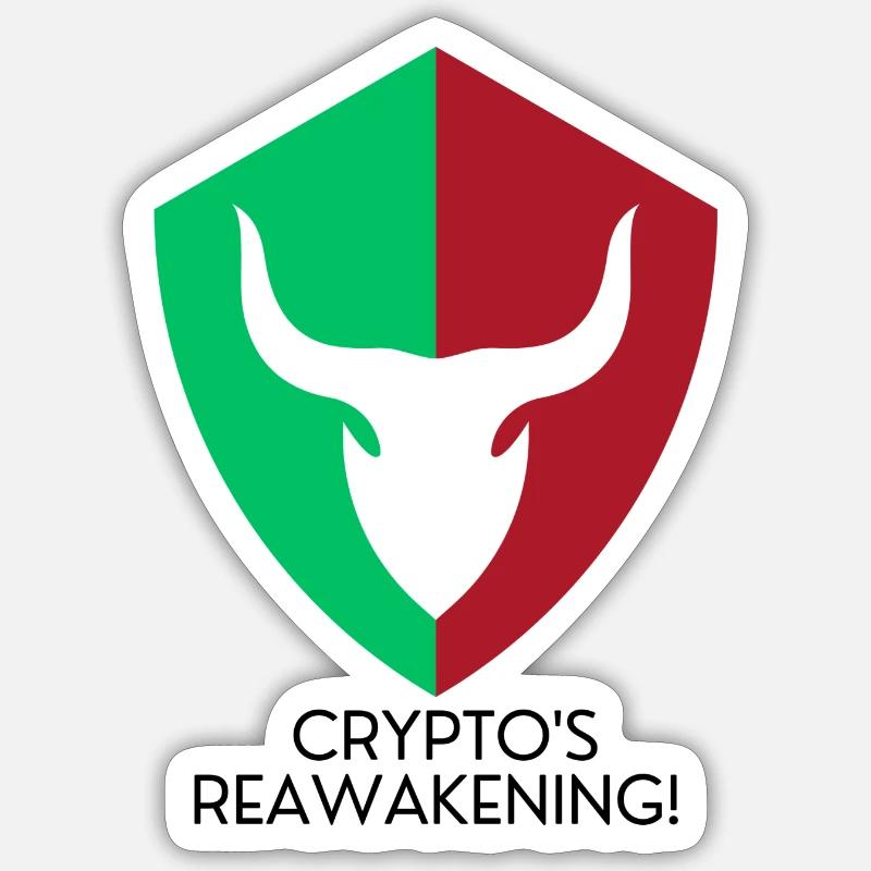 Kryptos Auferstehung Sticker Größe S (10 x 10 cm)