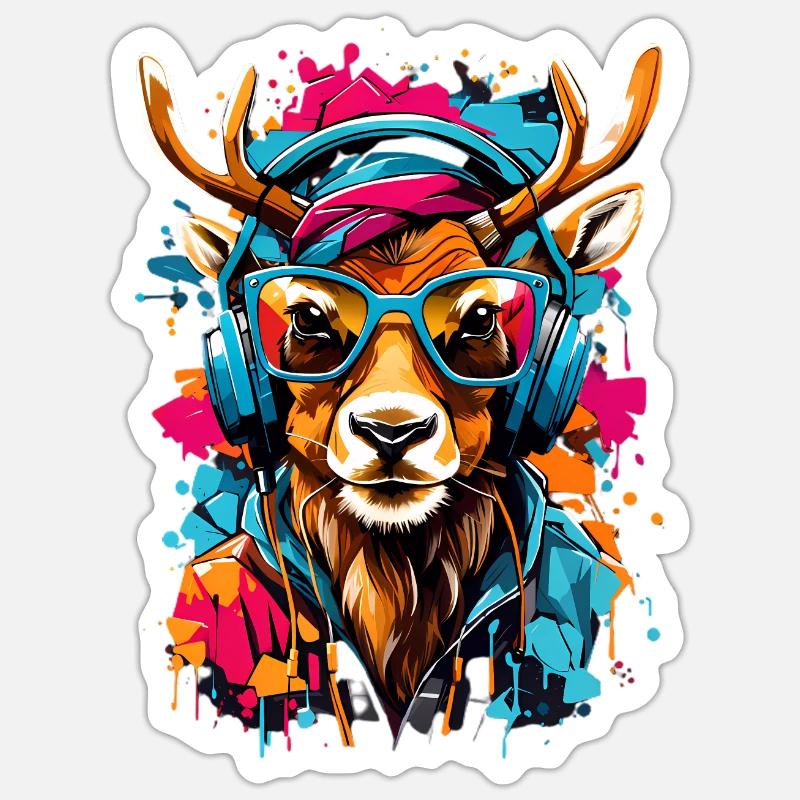 Sticker taille S (10 x 10 cm) - 