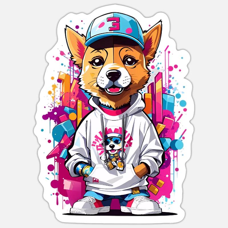 Sticker size S (10 x 10 cm) - 