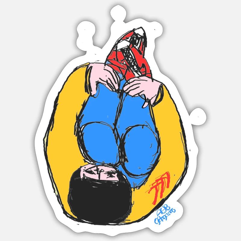 Sticker Größe S (10 x 10 cm) - 