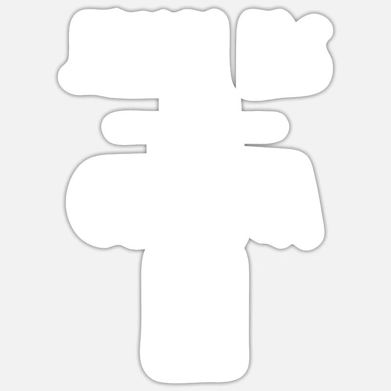 Sticker taille S (10 x 10 cm) - 