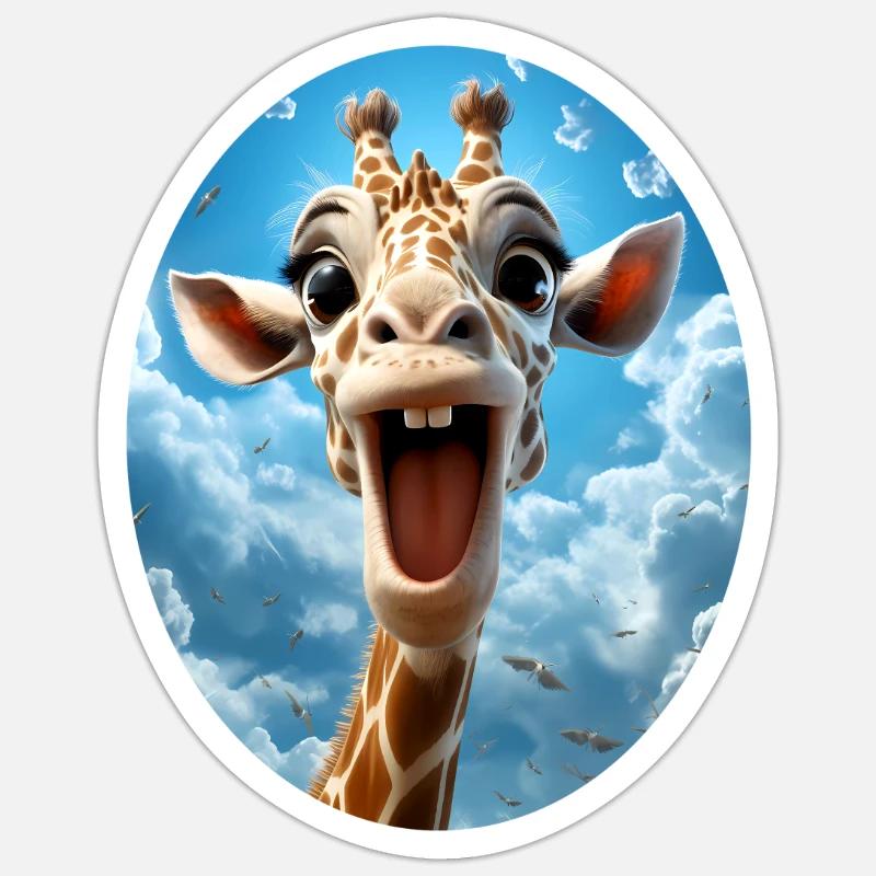 Sticker Größe S (10 x 10 cm) - 