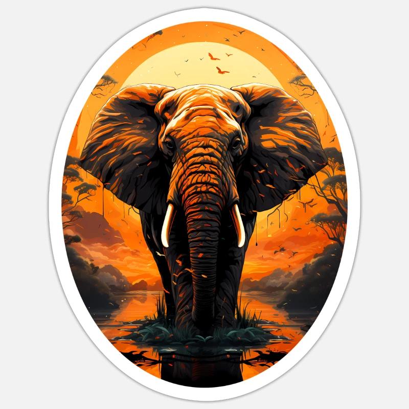 Sticker taille S (10 x 10 cm) - 