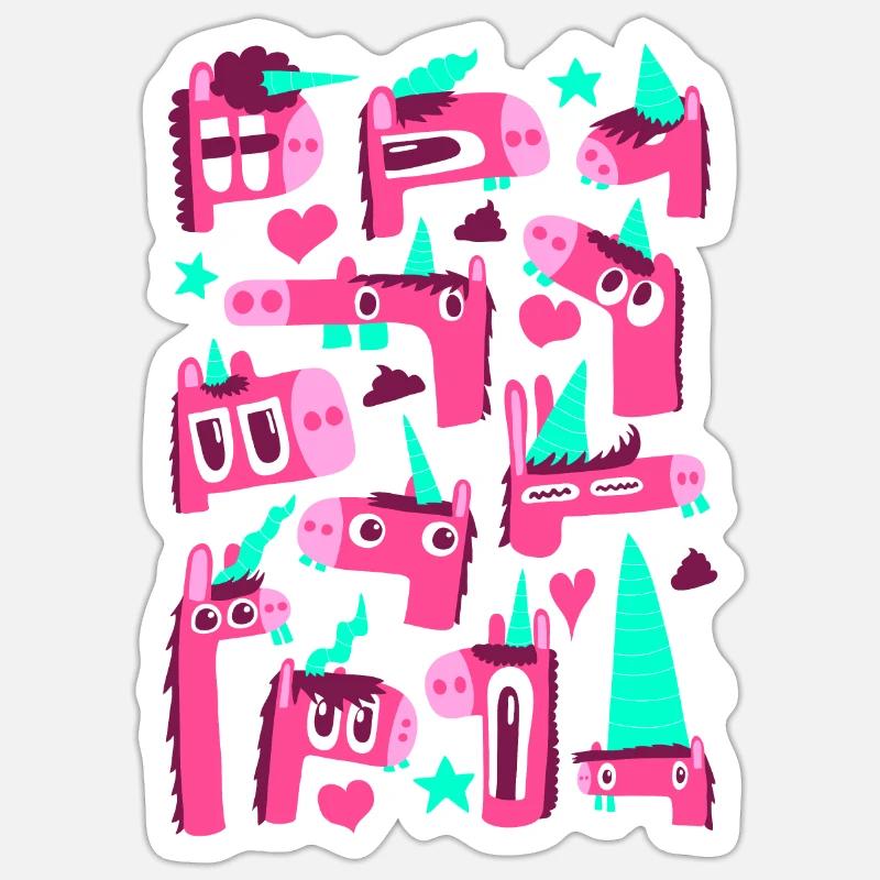 Sticker Größe S (10 x 10 cm) - 