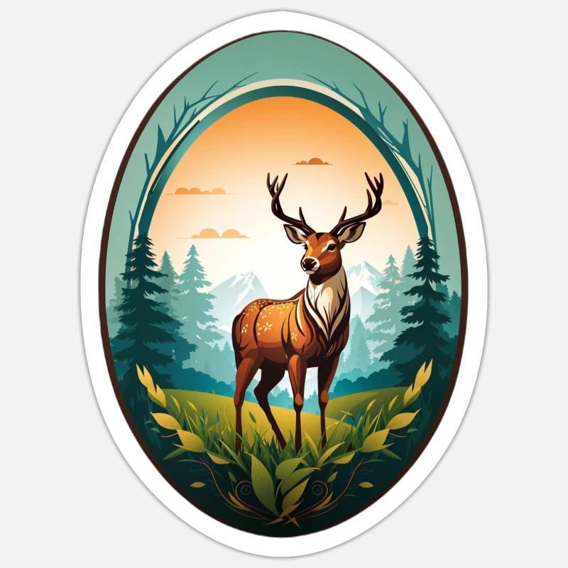 Sticker Größe S (10 x 10 cm) - 