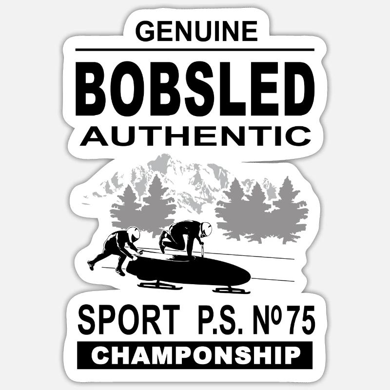 Bobsleigh - Bobsleigh Sticker size S (10 x 10 cm)