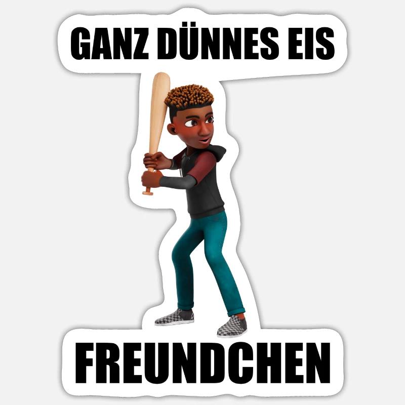Sticker Größe S (10 x 10 cm) - 