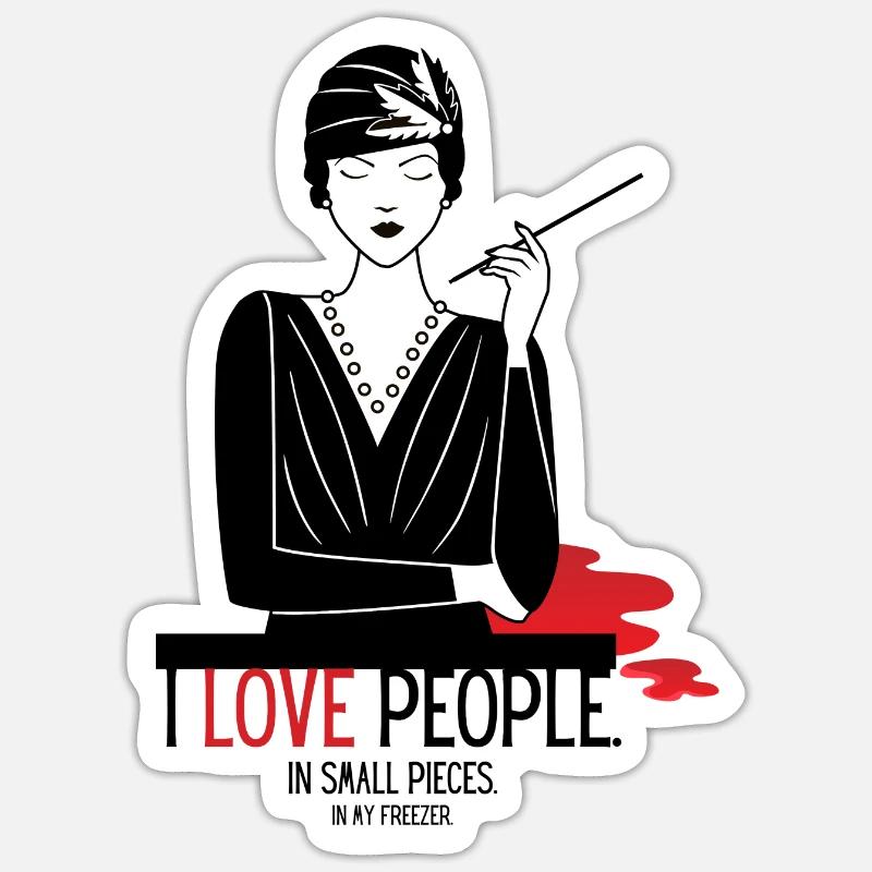 Philanthropy Sticker size S (10 x 10 cm)