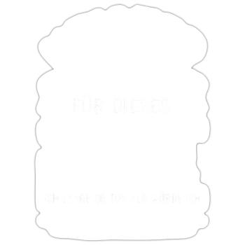 Meister 2024 Meisterprüfung Meisterbrief - Sticker Größe S (10 x 10 cm) - Mattweiß - Vorne