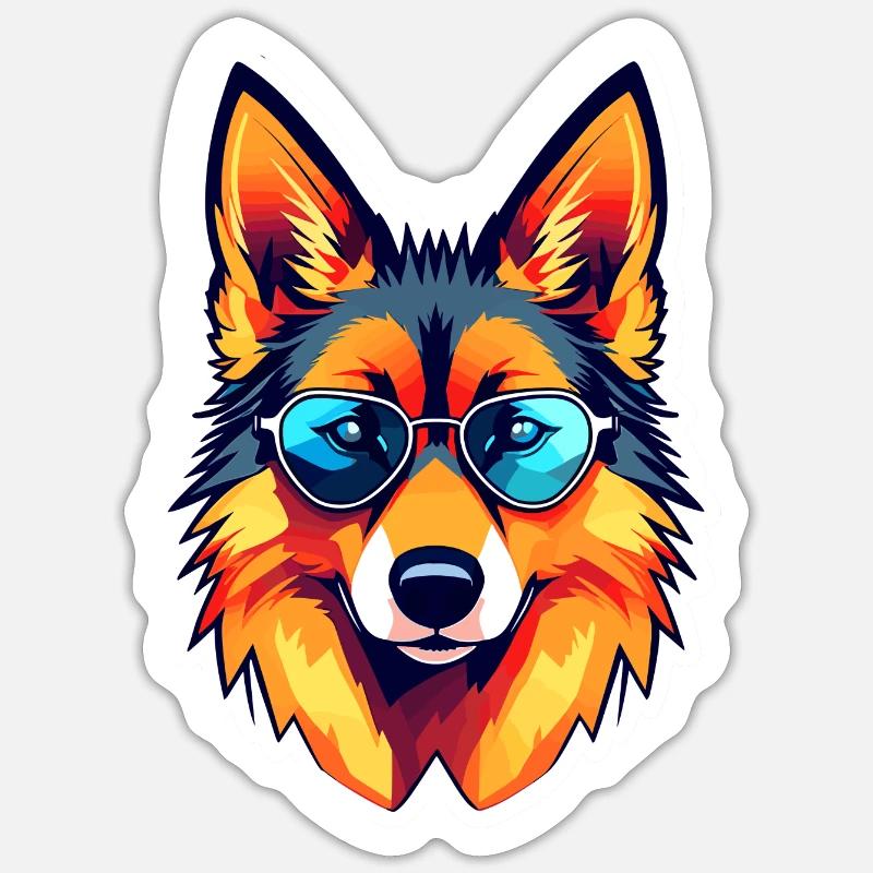Sticker taille S (10 x 10 cm) -