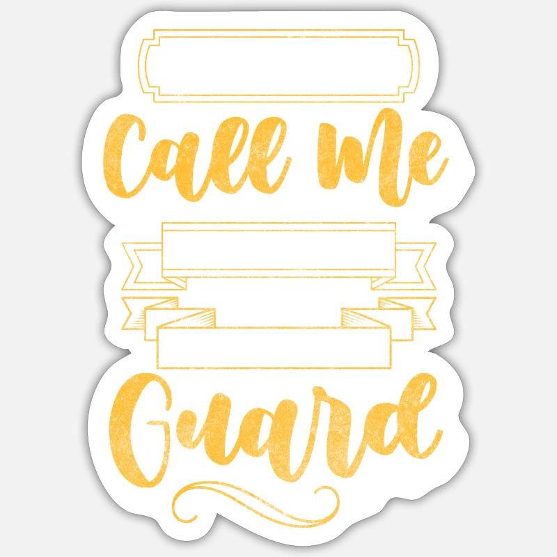 Security Sarcasm Guard Sticker size S (10 x 10 cm)