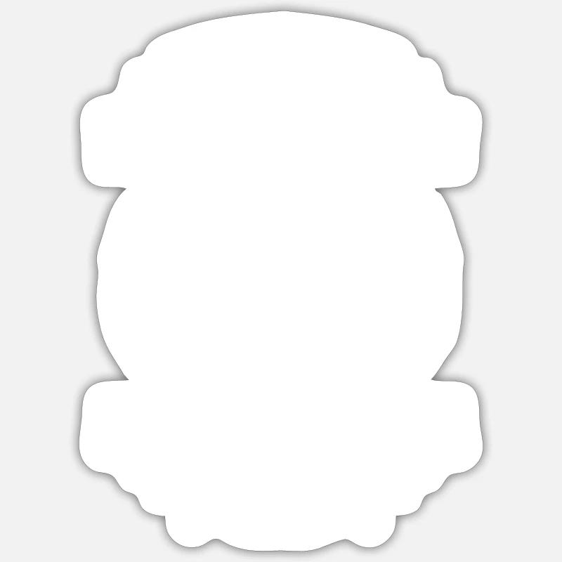 Trainer Muscles Pumping Bench Press Sticker size S (10 x 10 cm)